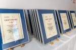 Certyfikaty wręczane podczas gali 21. edycji konkursu „Urząd Skarbowy Przyjazny Przedsiębiorcy